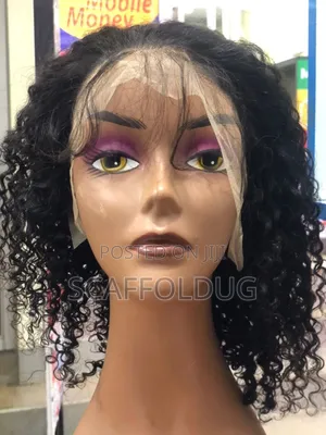 Hair Hair Ear to Ear Wig Jerry Curl 14"