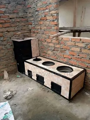 Domestic Cooking Stove With an Oven