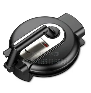 Raf Pizza Chapati Maker Roller Non-stick - Silver/Black