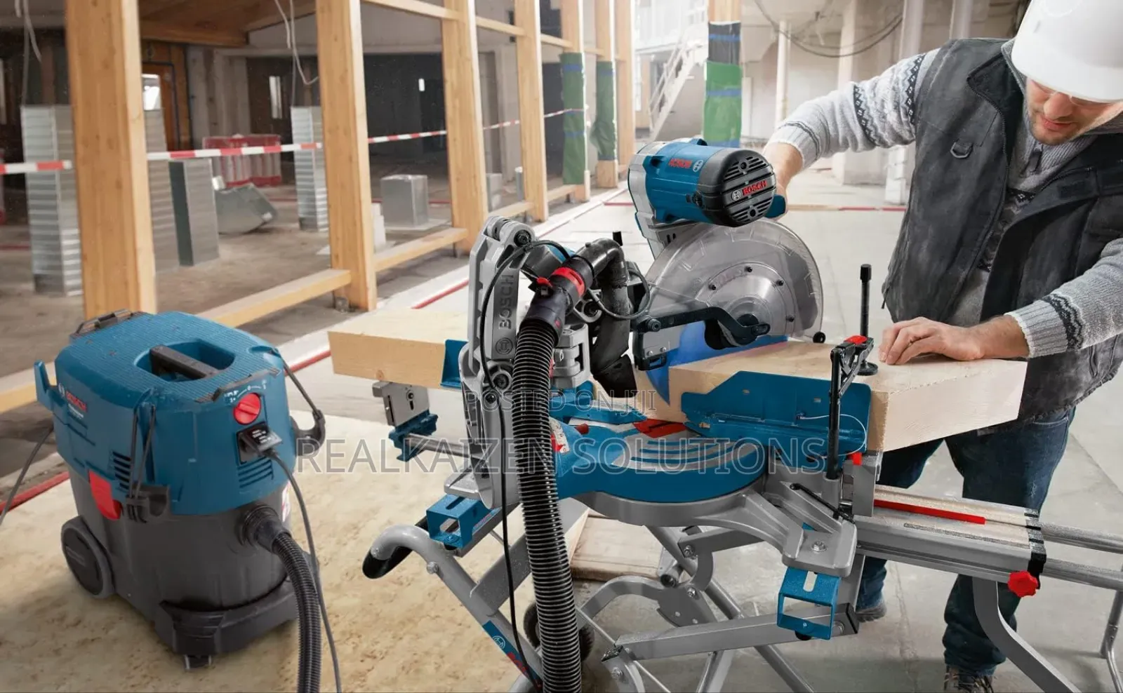 Bosch Professional Dual Laser Line Radial Miter Saw 2000w