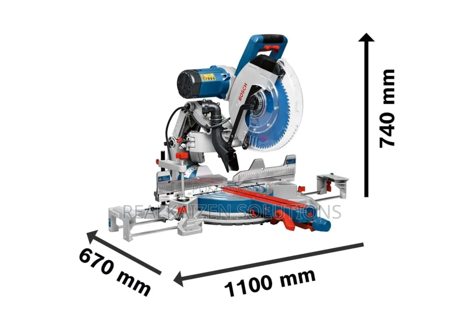 Bosch Professional Dual Laser Line Radial Miter Saw 2000w