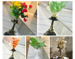 Big Unbreakable Vase With Flowers