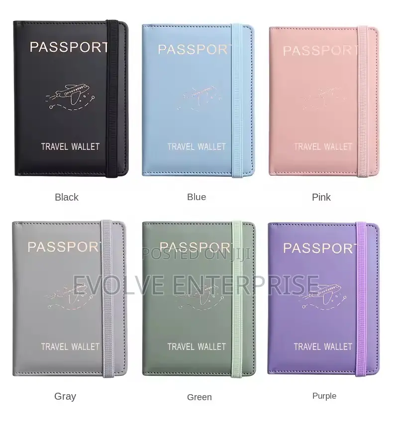 Rfid Vintage Business Passport Covers Holder