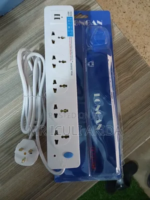 Logan 5way 3meters Wire Extension Cable With 2usb Ports