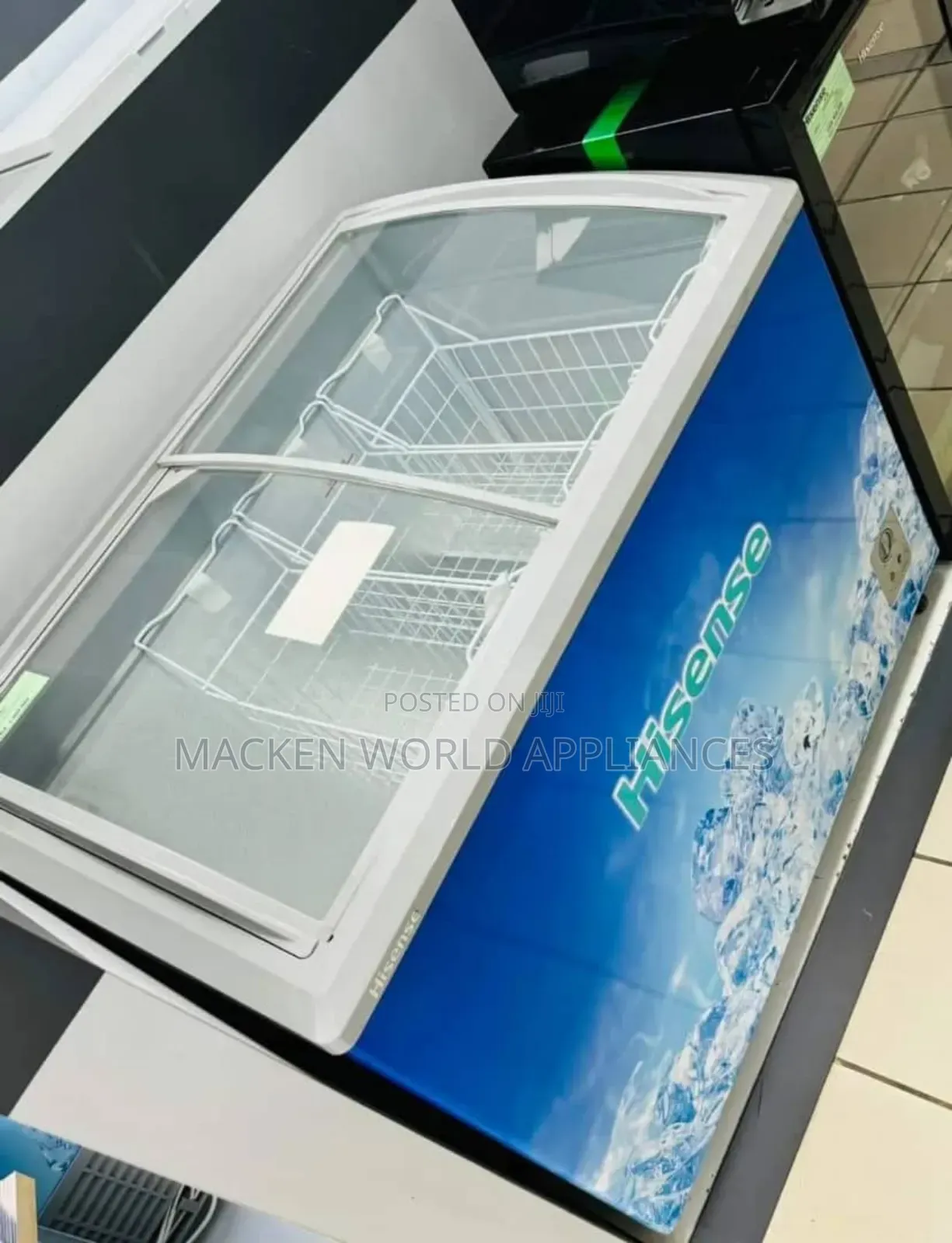 301 Liters Hisense Display Freezer for Ice Cream