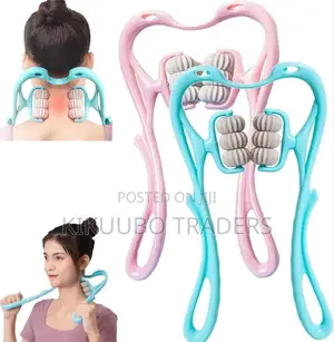 6 Roller Pressure Point Neck Massager Tool