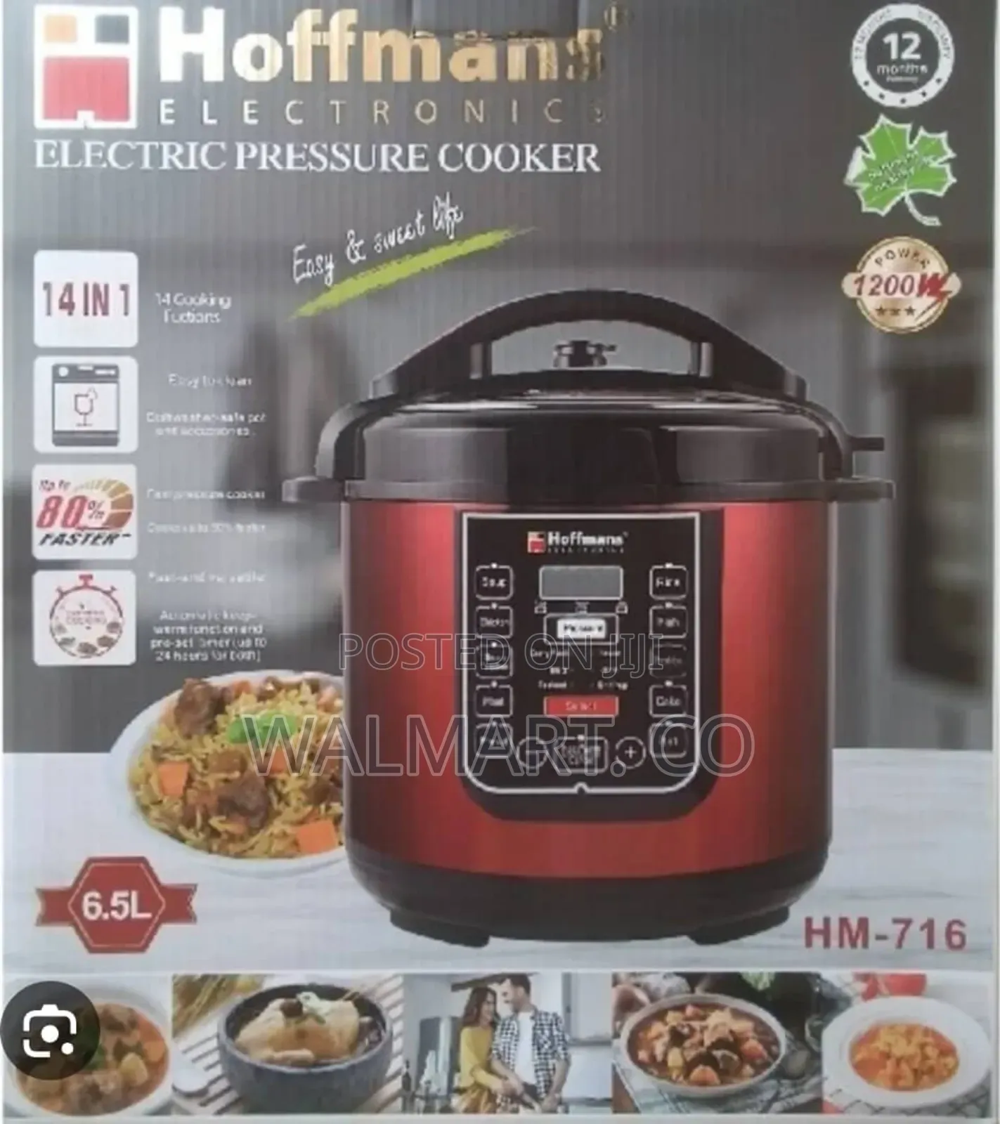 6.5l Hoffman Electric Pressure Cooker