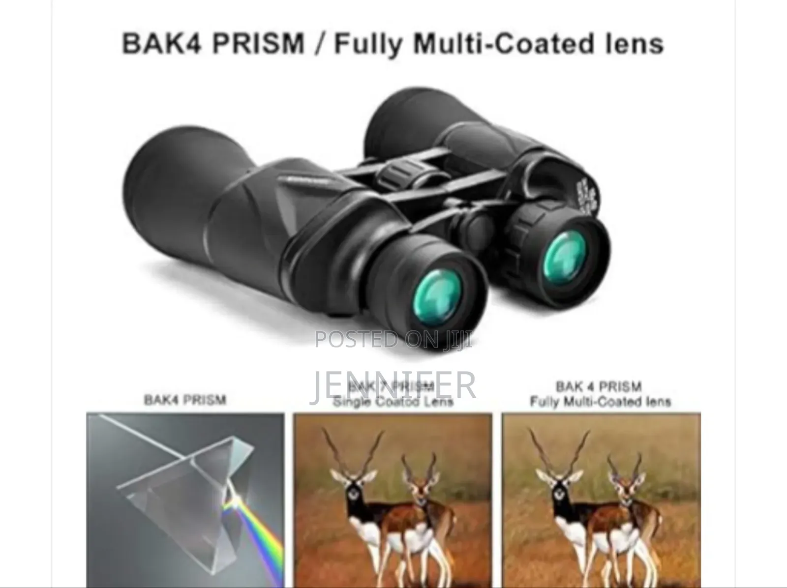 High Quality Binocular With Zoom Lens