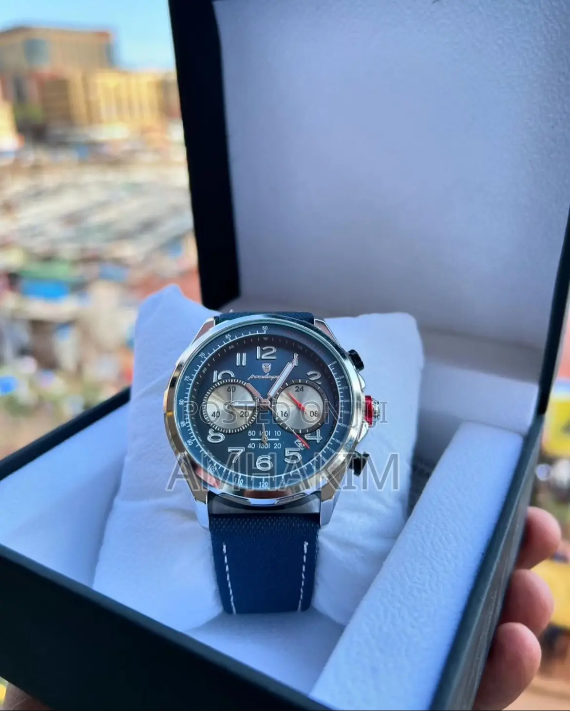 Classic Men's Poedagar Chronograph Watch