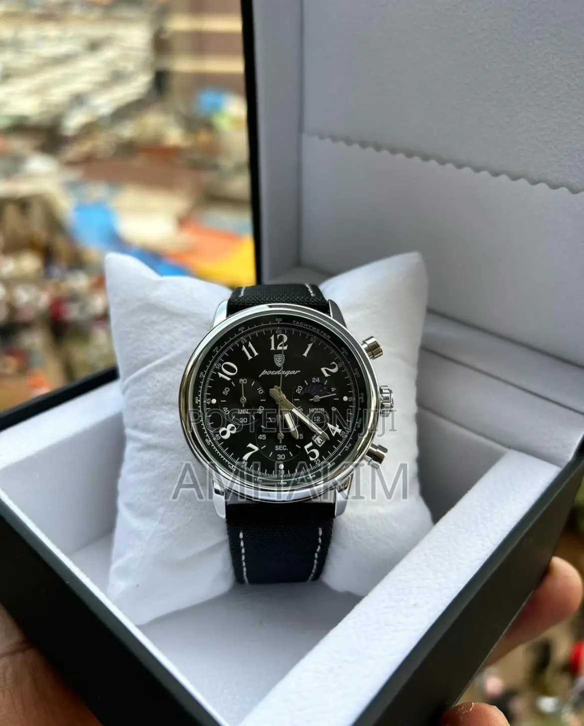 Classic Men's Poedagar Chronograph Watch