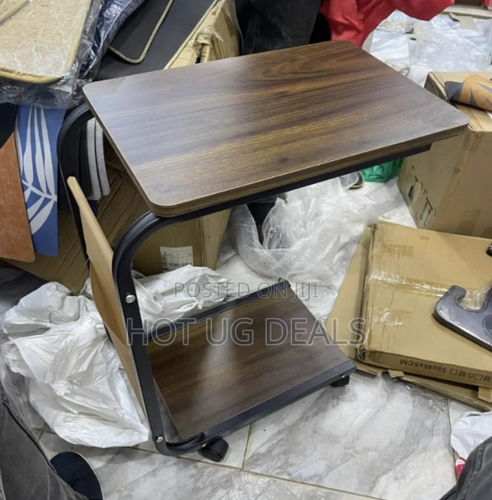 Portable Bedroom Bedside Coffee Table - Multicolor