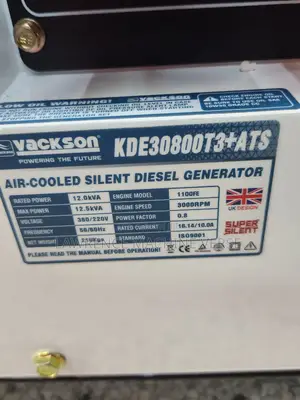 Silent Diesel Generator 12.5kva Single and Three Phase