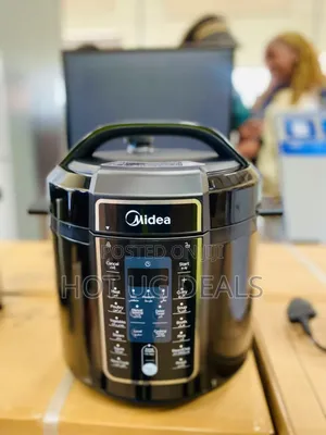 Midea 6l Electric Digital Pressure Cooker -silver