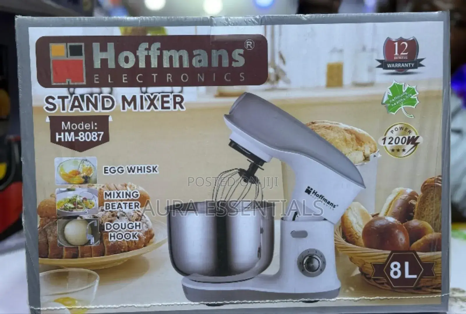 Hoffmans Stand Mixer 8l
