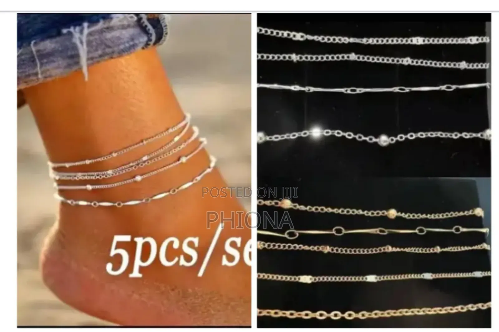 Gold Anklets