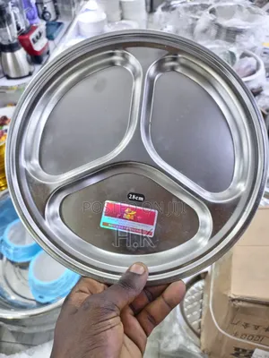 28cm Zebra Round Partition Tray
