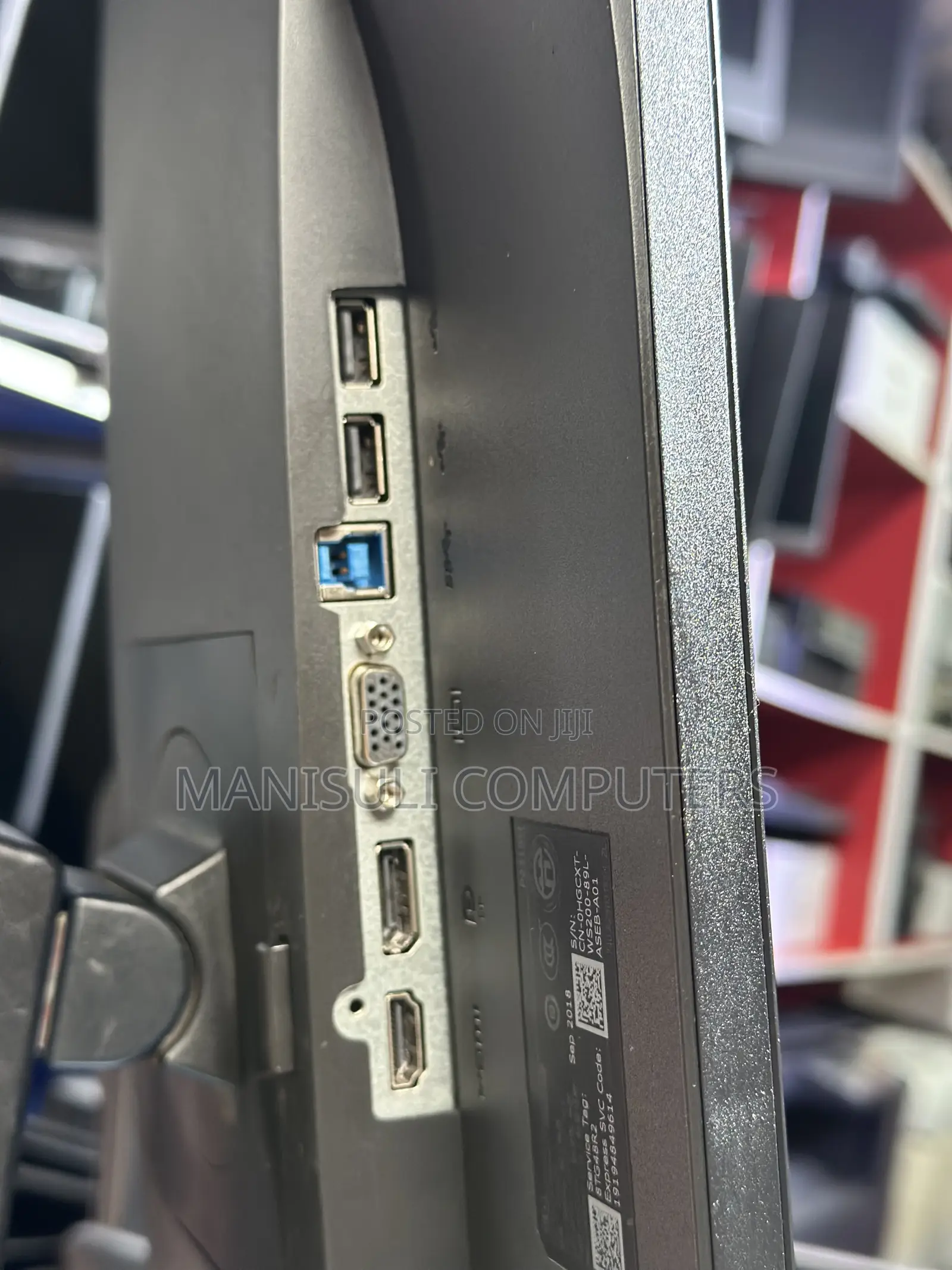 23 Inch Dell Ips Monitor Vga Hdmi Dp Div Usb 3.0