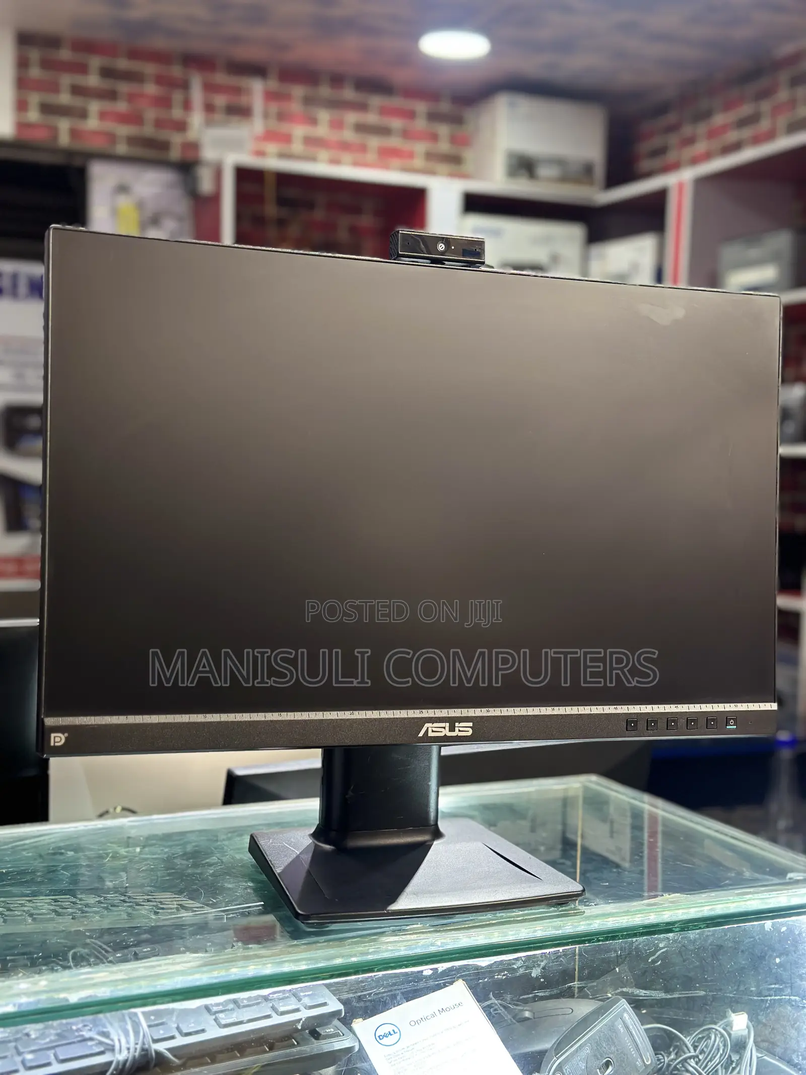 Asus Monitor 24 Inch Screen Ips Vga Hdmi Dp Div Camera