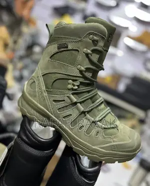 Original Army Green Salomon High Tactical Desert Boots