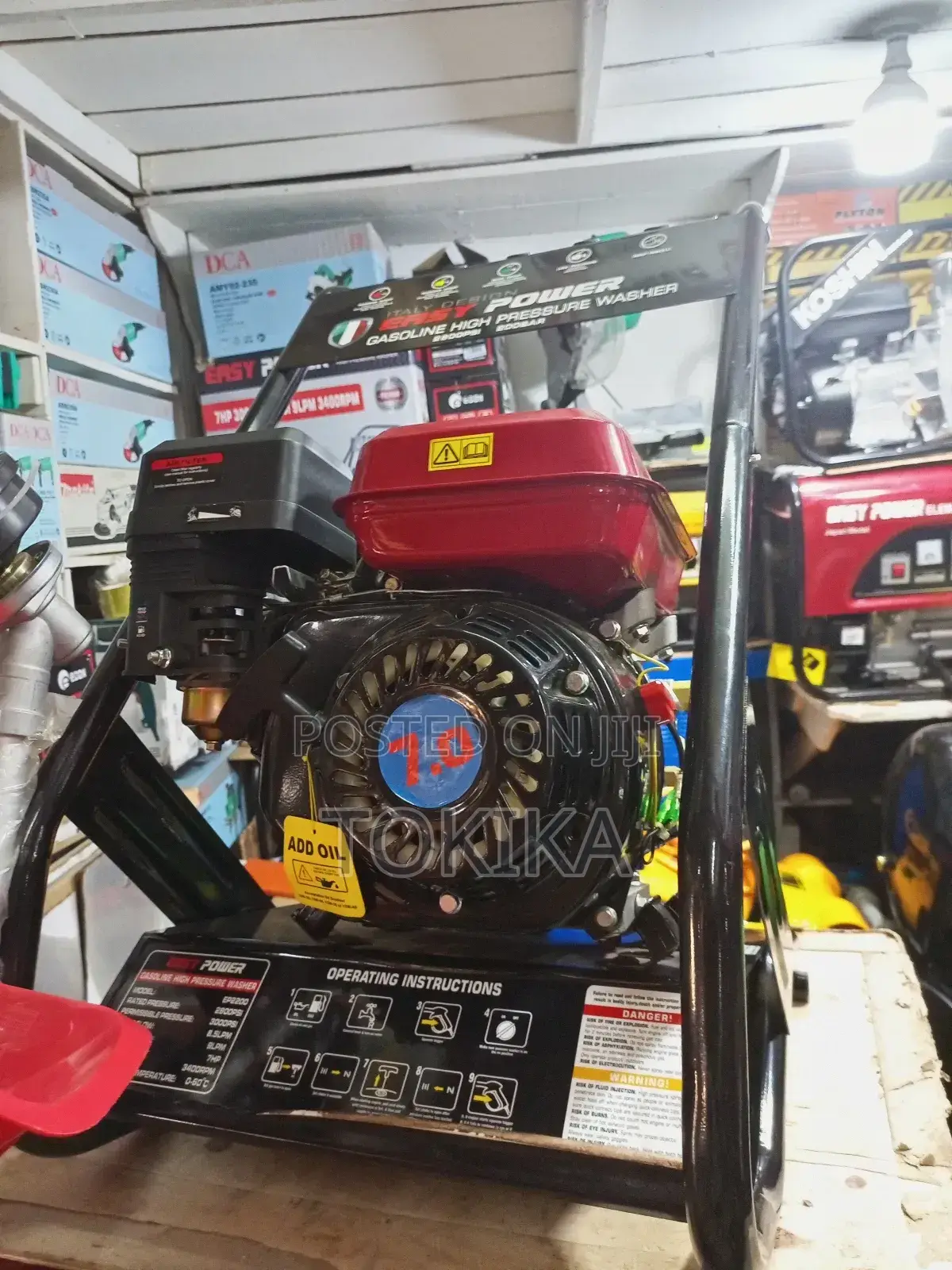 Easy Power Petrol Car Washer