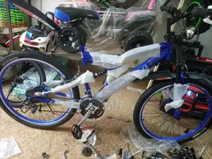 Blue Bicycle With 16size Rims