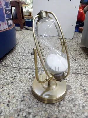 Swivel Gold Metal Hourglass Timer