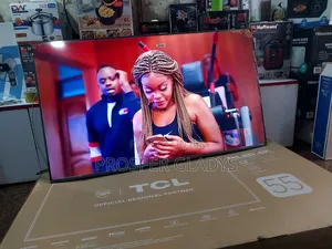 Qled 55 TCL Smart Digital Flat Screen.