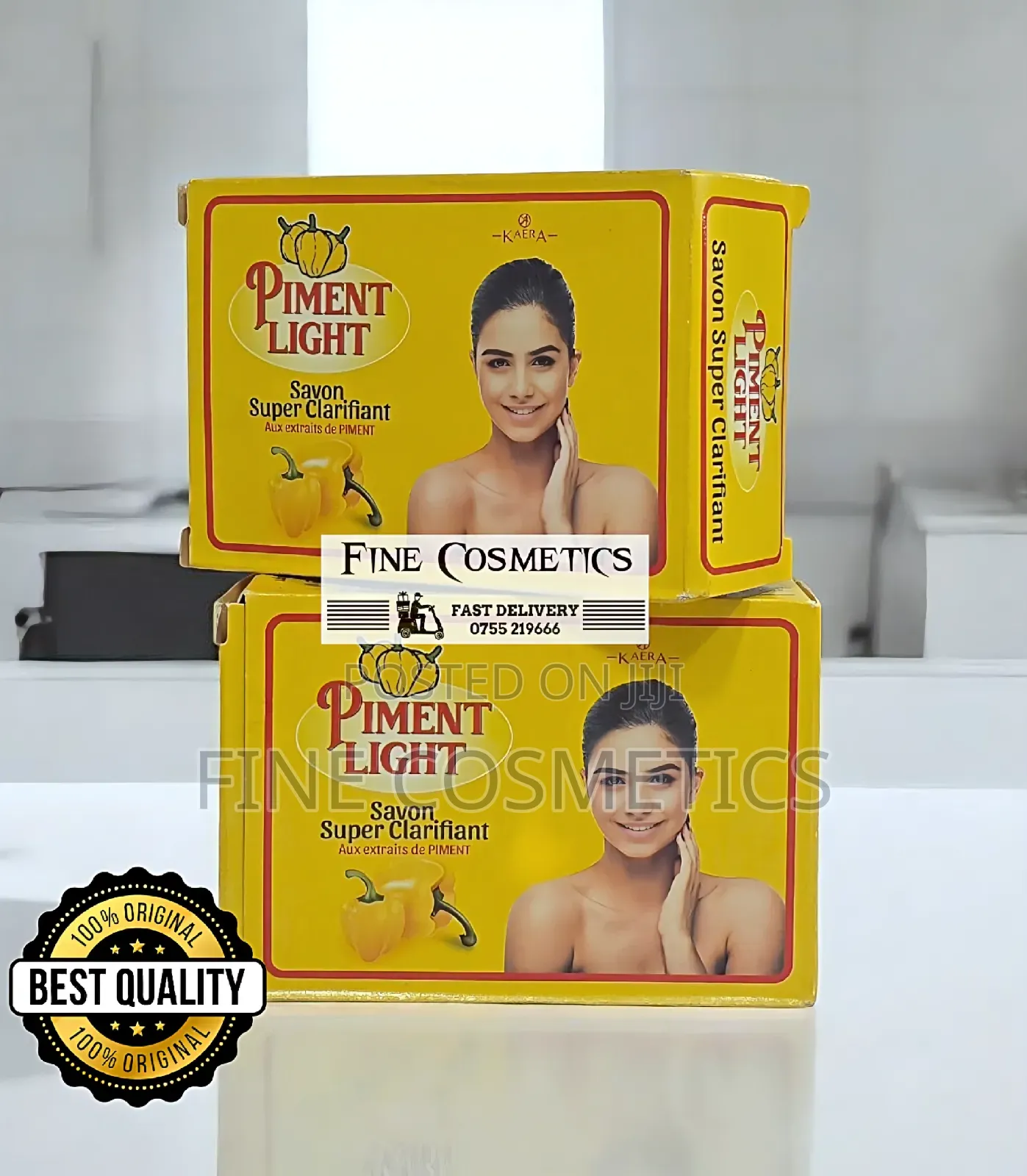 Original Piment Soap | Super Lightening Pepper Extact Soap.