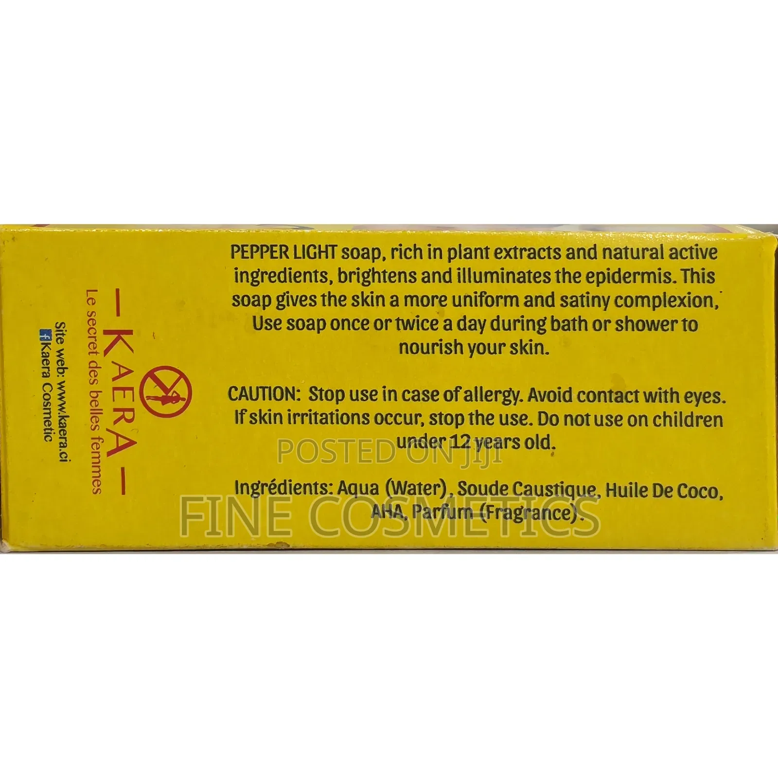 Original Piment Soap | Super Lightening Pepper Extact Soap.