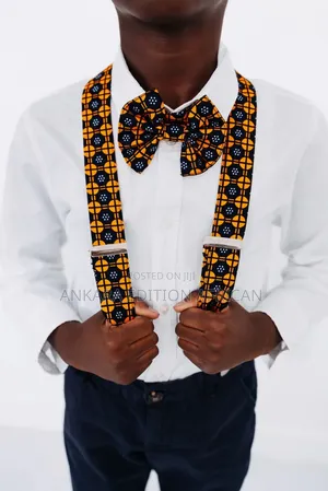 Suspenders Bow Tie
