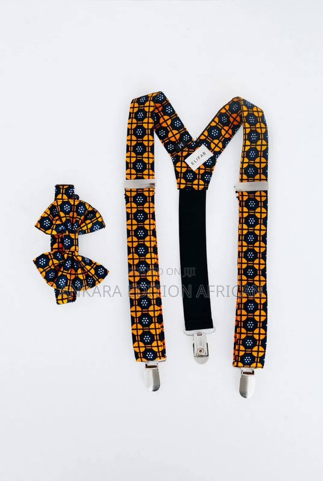 Suspenders Bow Tie
