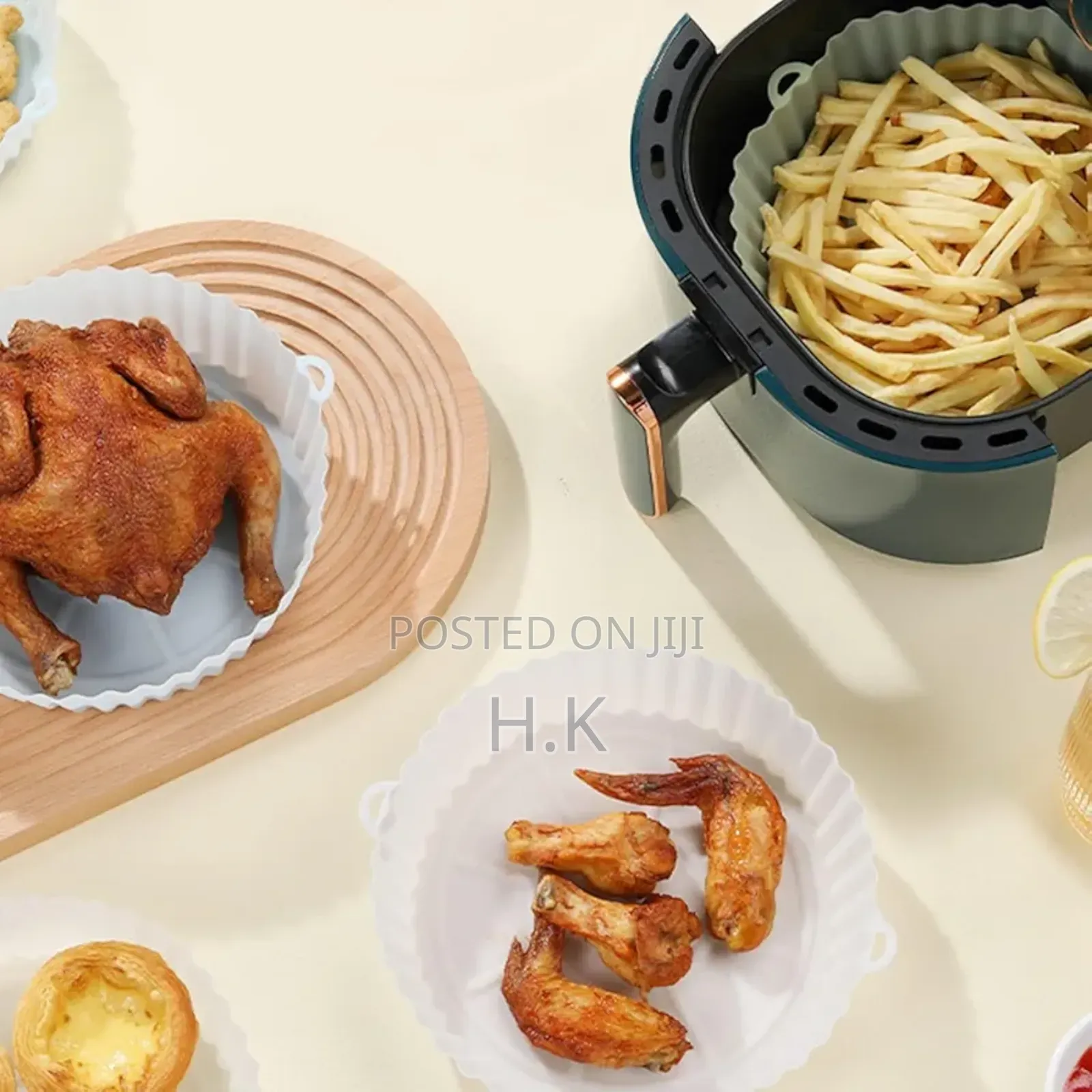 Silicone Air Fryer Pot