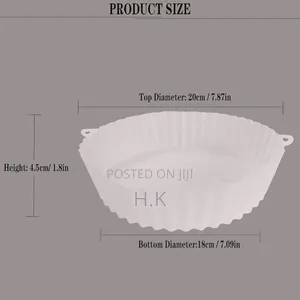 Silicone Air Fryer Pot