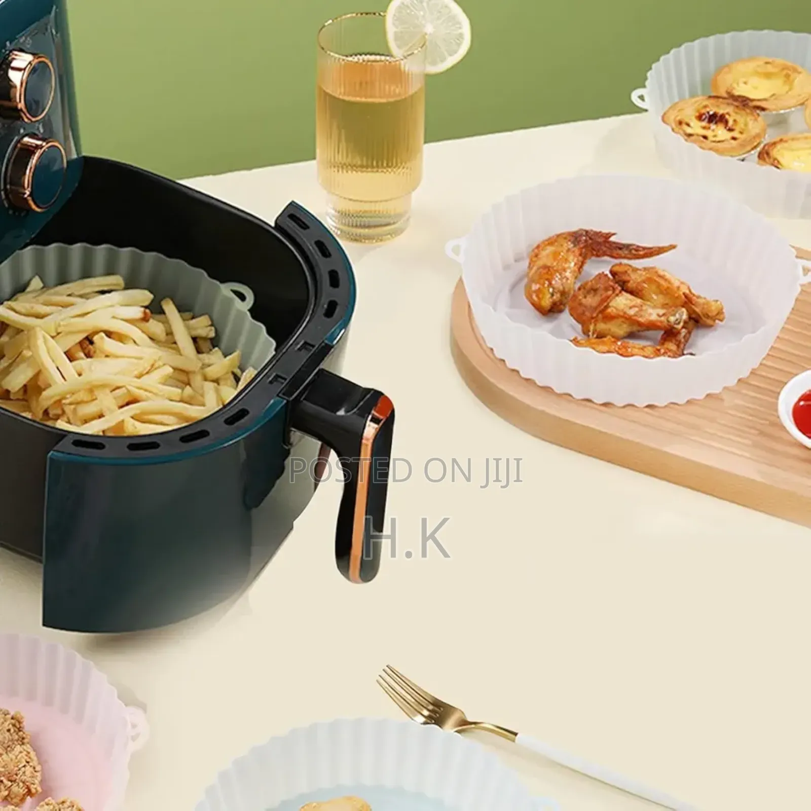 Silicone Air Fryer Pot