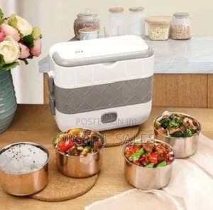 Double Layer Electric Cooking Lunch Box.