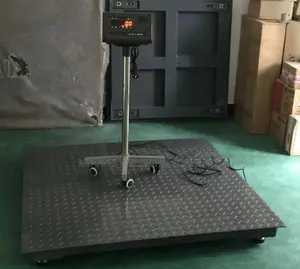 Customized Weigh LCD Display Weighing Scale 5ton Floor Weighing Scale