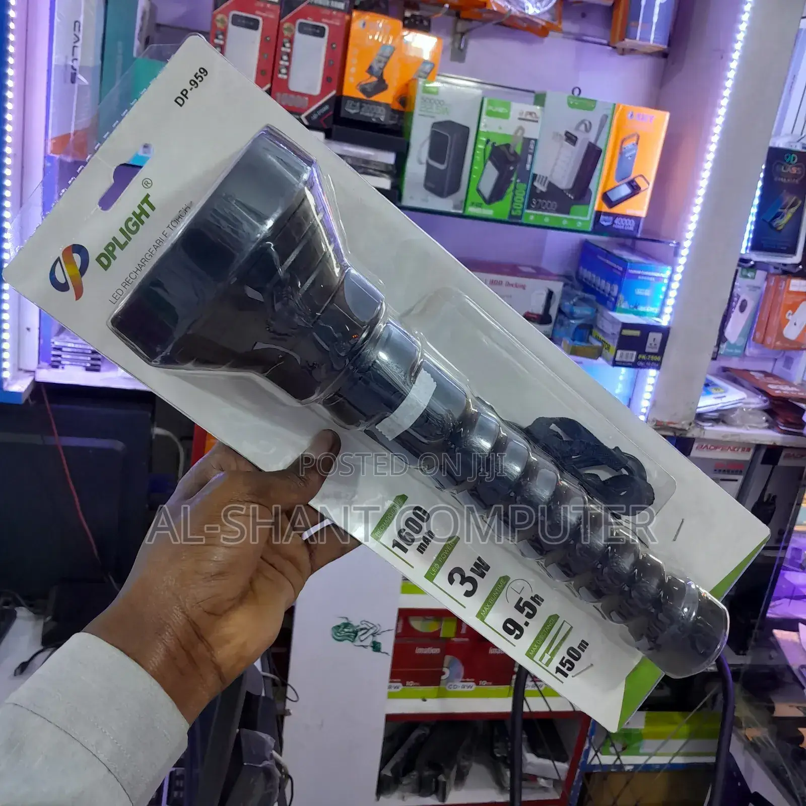 Dp Light Rechargeable Torch/Flood Lights