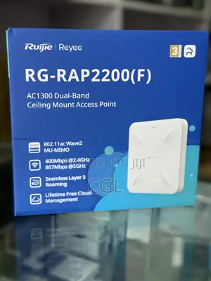 Ruijie Reyee Rg-Rap2200f Ac1300 Ceiling Mount Acesspoint