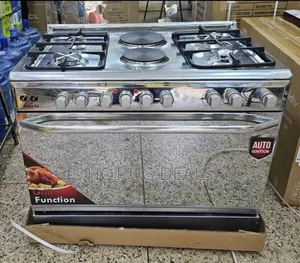 Saachi 90x60 Cooker 4 Gas 2 Electric With Electric Oven