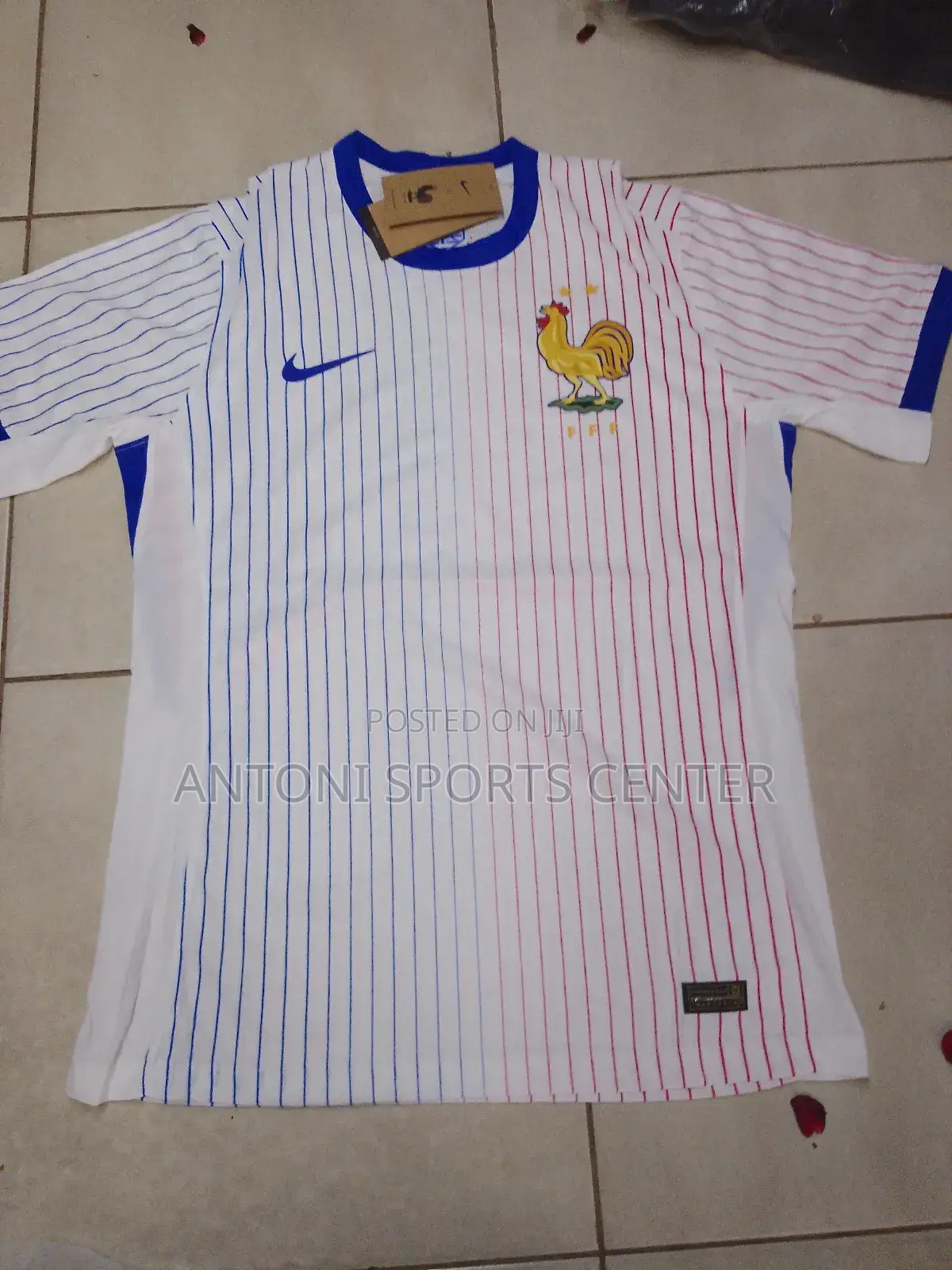 France Jersey Original White