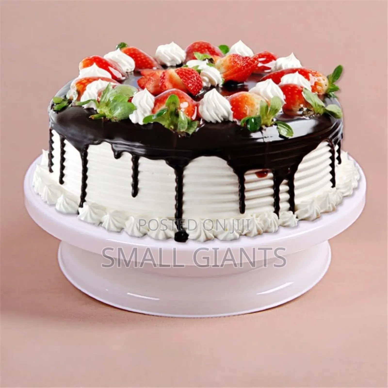 28cm Plastic Cake Stand Turntable