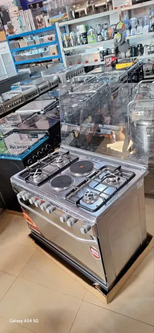 Saachi 4 Gas + 2 Solid Plates Automatic Cookers \\ 90cm×60cm