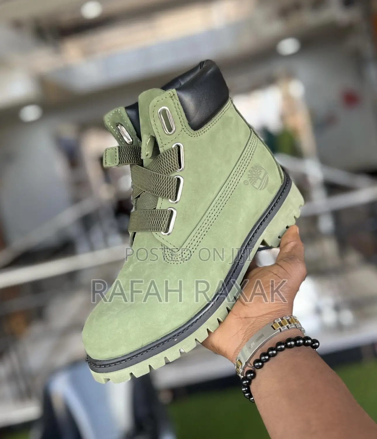 Original Green 6 Inch Timberland Waterproof Streamlined Boot