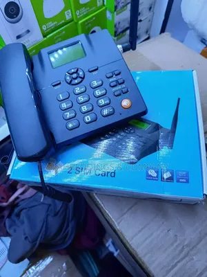 Office Phone, Cordless Phone Support GSM Dual Sim Card