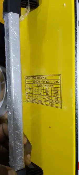 Mma-600 Amps Welding Machine