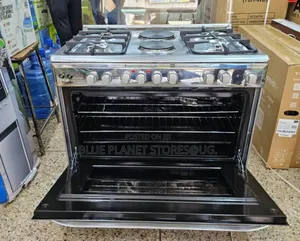 Saachi 4 Gas + 2 Solid Plates Automatic Cookers \\ 90cm×60cm