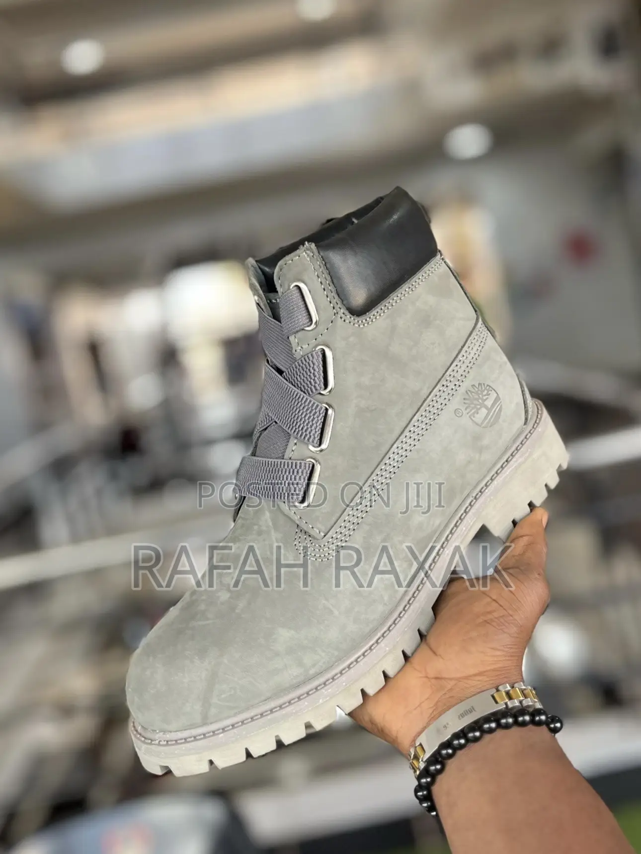Original Gray Warm Lined Timberland 6 Inch Waterproof Boots