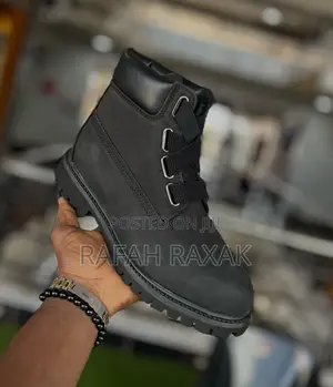 Original Triple Black Warm Lined Timberland Waterproof Boots