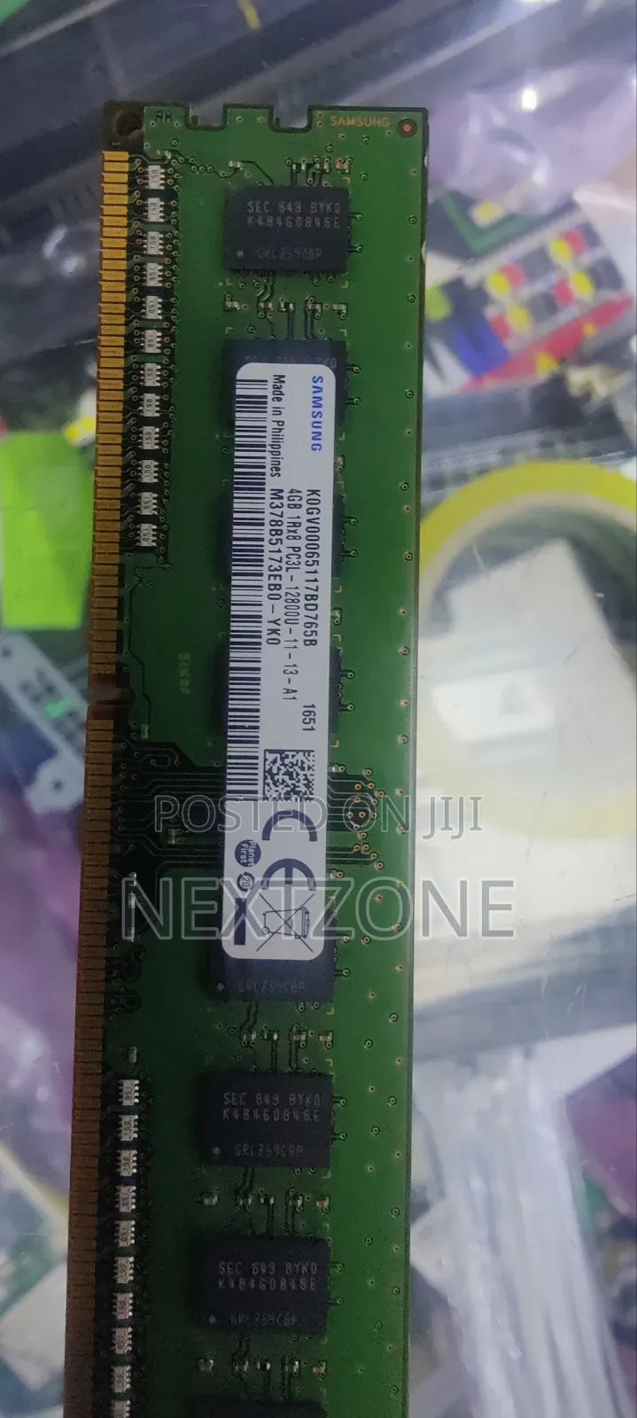 Pc3l 12800u 4gb Ddr3 Samsung Desktop Ram