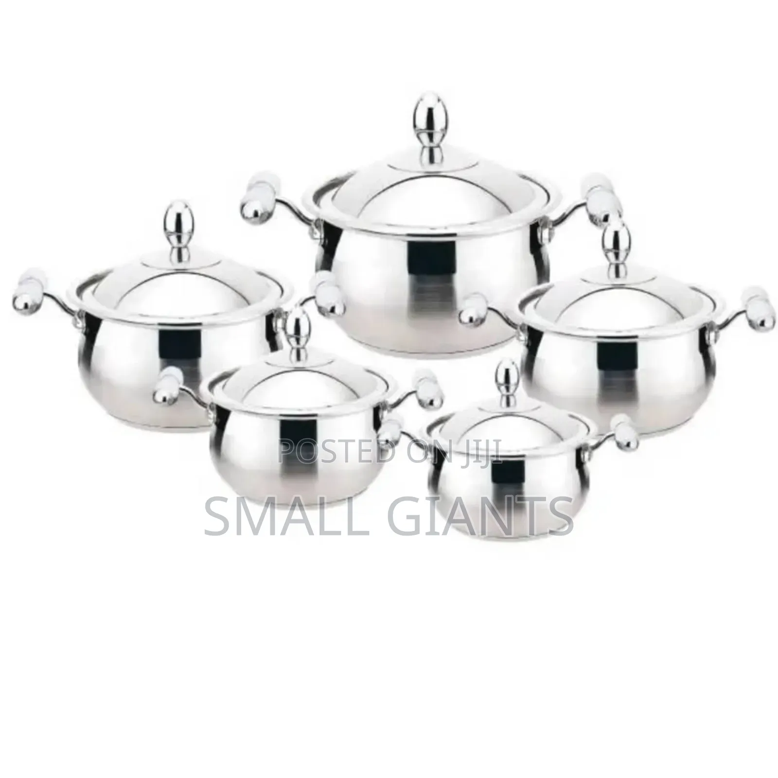 Prandelli 12-Piece Stainless Steel Cookware Set